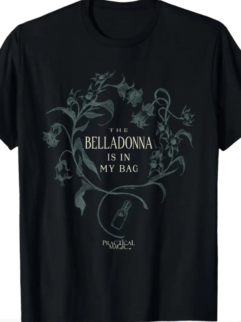 Belladonna Is In My Bag Graphic Tee - Black